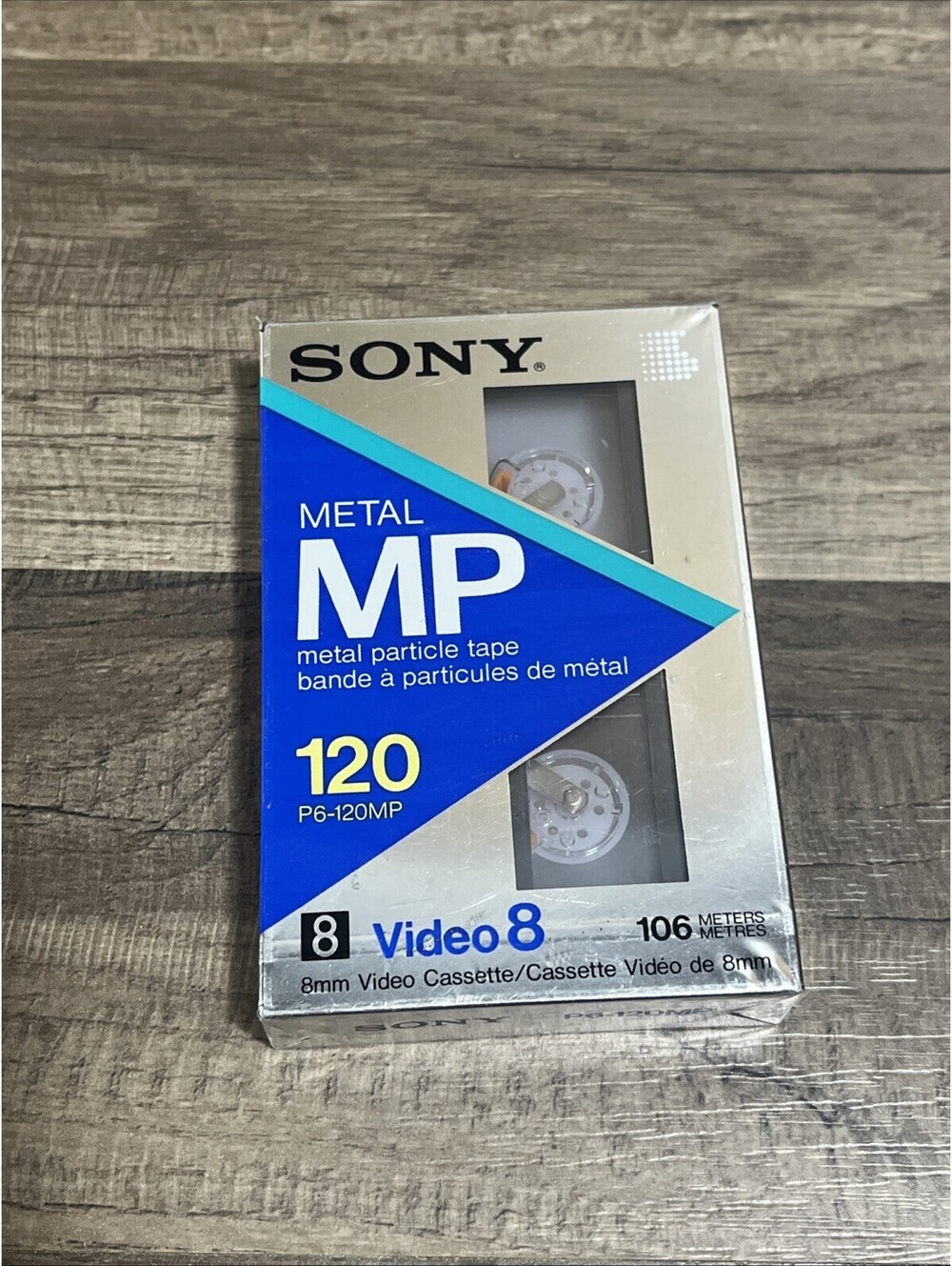 Sony 8mm MP 120 Video Cassette NTSC Hi-Packing Metal MP Tape